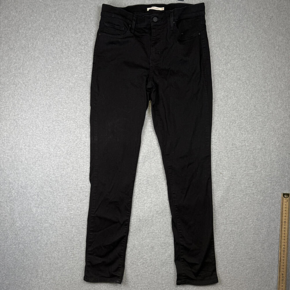 Levi's Women's Size 31 311 Shaping Skinny Black Ankle Length Jeans